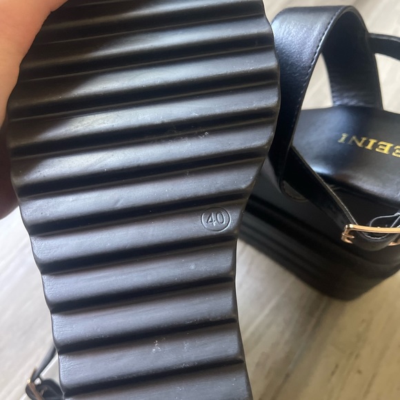 Jeeini Platform Strappy Sandal size UK 40 US 9 - Picture 2 of 5